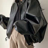 Trendy PU Leather Jacket
