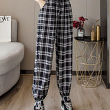 Ankle Length Summer Elastic Waist Soft High Quality Cotton Linen Trouser