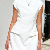 Thea Mini Dress - White