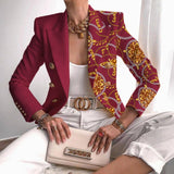 Plus Size Elegant Butterfly Blazer