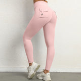 Pockets Yoga Pants High Waist Workout Fitness Running Tights Female Push Up Sports Leggings