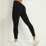 Push Up Stretch Training Women's Intensive Workout Sessions Flexibility Sports Leggings