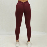 Push Up Stretch Training Women's Intensive Workout Sessions Flexibility Sports Leggings