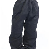 Women Parachute High Waist Vintage Streetwear Oversized Hippie Pants