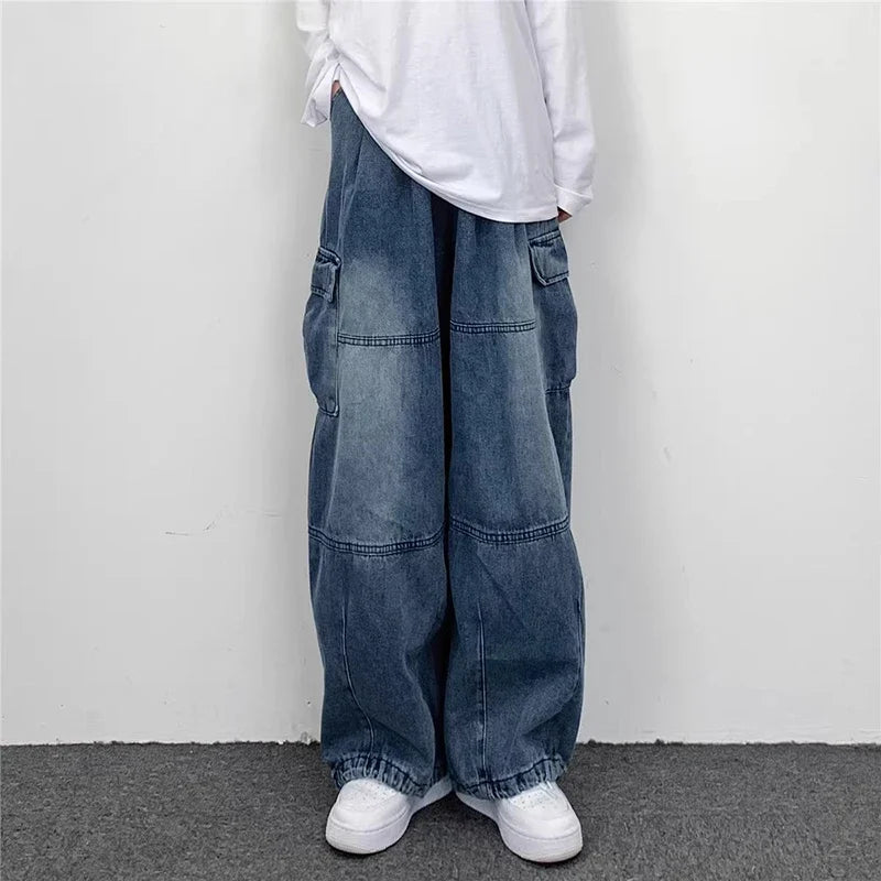 Women Streetwear Parachute Cargo Harajuku Track Training Pants