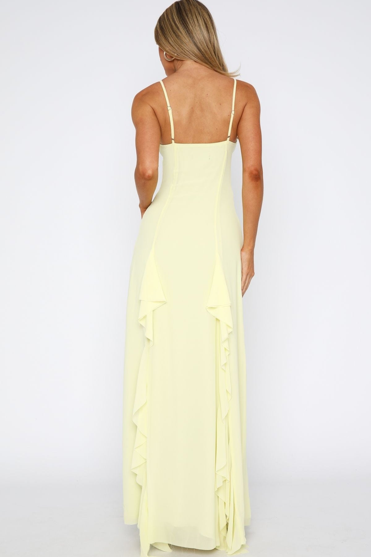 Summer Solstice Maxi Dress Lemon