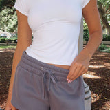 You Left Me Shorts Volcanic