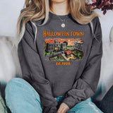 Retro HalloweenTown Sweatshirt Top