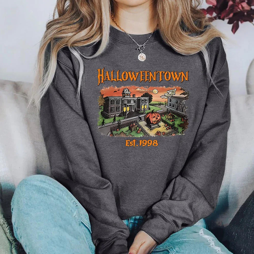 Retro HalloweenTown Sweatshirt Top