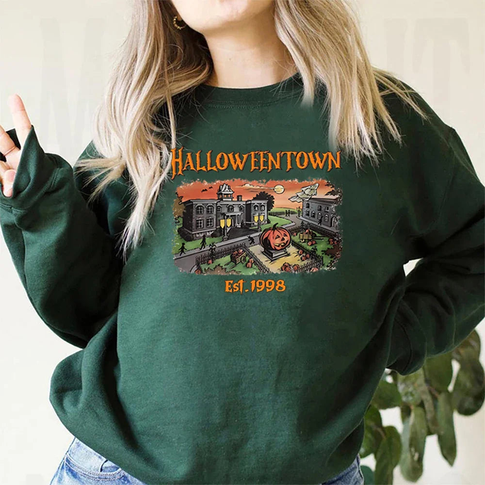Retro HalloweenTown Sweatshirt Top