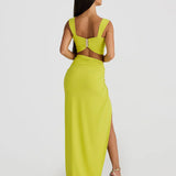 Mahalia - Cut-Out Maxi Skirt Set