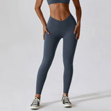 Running Train Waist Women Comforts Fitness Workout Tights Yoga Clothes Female Sports Leggings