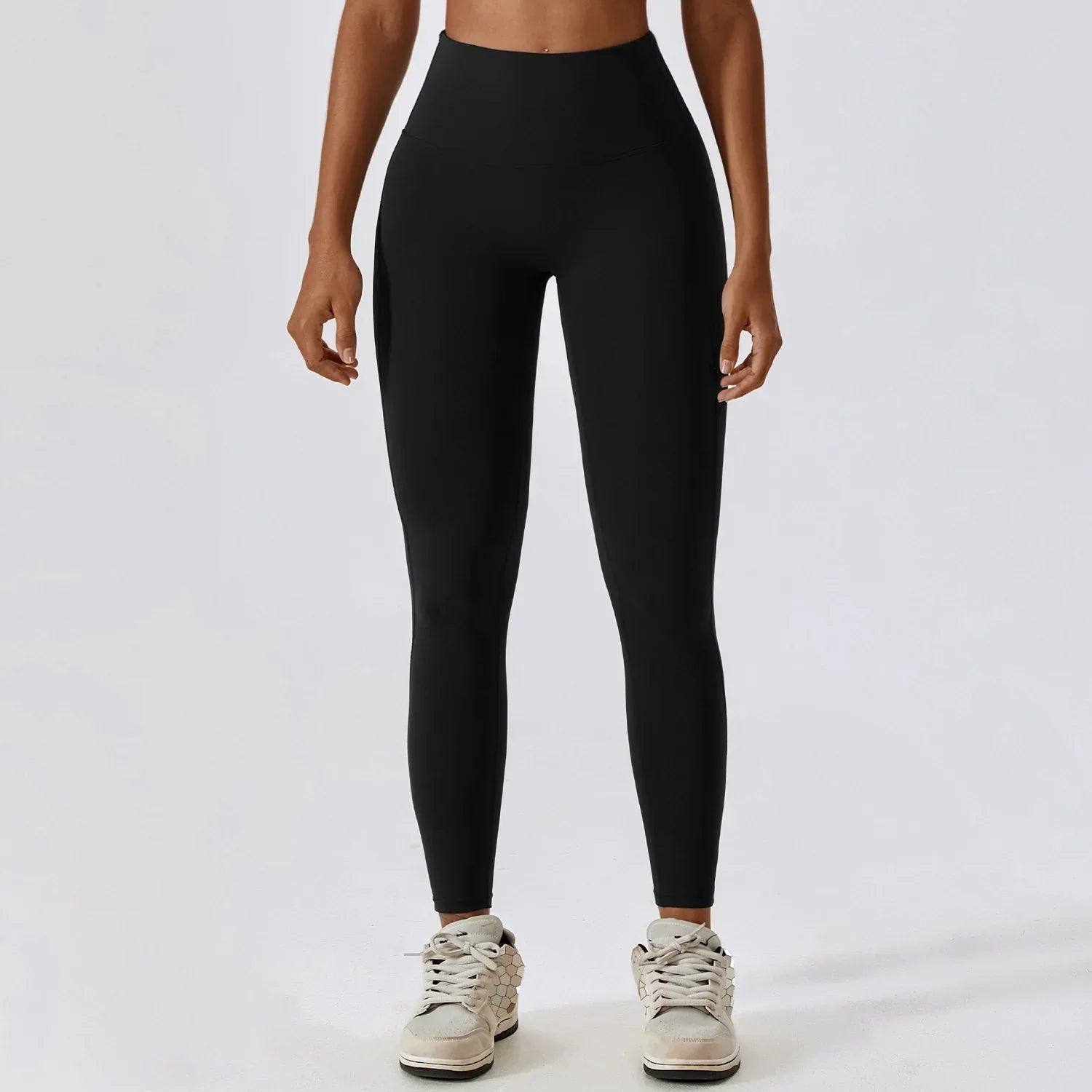 Running Waist Tights Women Push Up Train Jogging Pants Stretch Breathable Sports Leggings