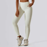 Running Waist Tights Women Push Up Train Jogging Pants Stretch Breathable Sports Leggings
