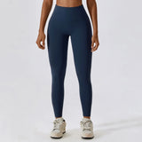 Running Waist Tights Women Push Up Train Jogging Pants Stretch Breathable Sports Leggings