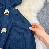 Denim Maxi Dress
