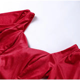 Velvet Strapless Mini Dress Off Shoulder Party Outfit