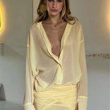 Bandage Long Sleeve Mini Dress  Elegant Bodycon Outfit