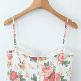 Floral Corset Mini Dress
