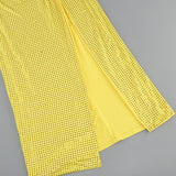 Swinging Collar Crop Tops Long Slit Skirts Suits