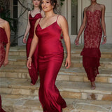 3D Flower Draped Open Back Maxi Dress