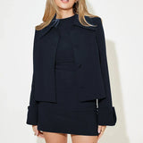 Women's Skirt Suits Casual Two Piece Sets