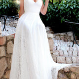Women Sexy White Lace Hook Flower Hollow Patchwork Boho Long Sleeve Dresses Wedding Party