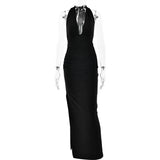 Halter Neck Maxi Dress