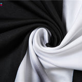 Weird Puss Gradient Women Maxi Dress Skinny Stretchy Long Sleeve O-Neck Trend Bodycon