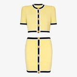 Knit Skirt Set Effortless Style for Summer