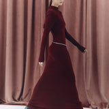 Turtleneck Maxi Dress
