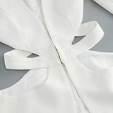Cut Out Blazer Set