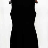 Diamond Sequin High Waist Mini Dress
