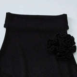 Halter Flower Backless Maxi Dress