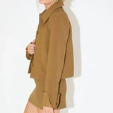Women's Skirt Suits Casual Two Piece Sets