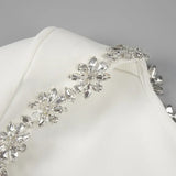 White Square Neck Diamond Mini Dress