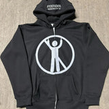 Punk Grunge Oversized Hoodie