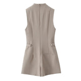 Solid O-Neck Sleeveless Bodysuits