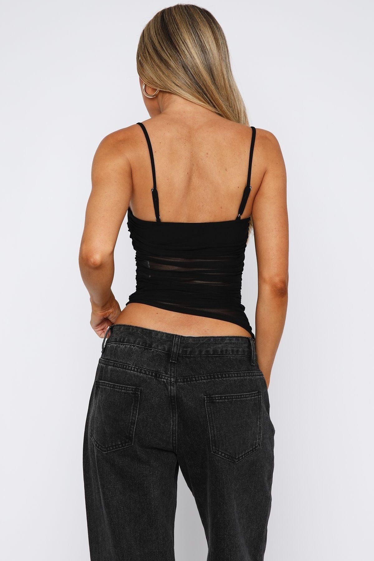 Sugar Honey Top Black