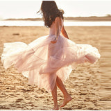 One Shoulder Tulle Mesh Evening Party A-Line Tutu Dress