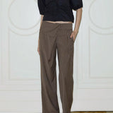 Folded Stripe Pants