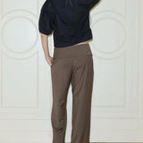 Folded Stripe Pants