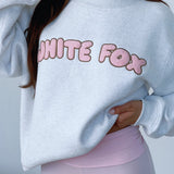 Sweet Treat Oversized Sweater Grey Marle