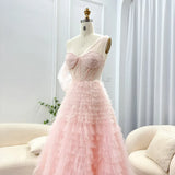 Elegant Pink Lilac One-Shoulder Ball Gown
