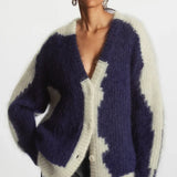 Fleece Blend Casual Long Sweater Cardigan