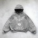 Retro Streetwear Graphic Hoodie