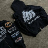Vintage Gothic Streetwear Hoodie