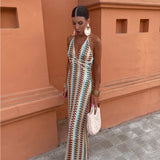 Dilara | Backless Maxi Dress