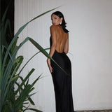 Halter Neck Maxi Dress