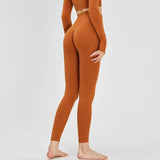 Seamless Elastic Fitness Scrunch Women's Gym Workouts Yoga Sessions Sports Leggings